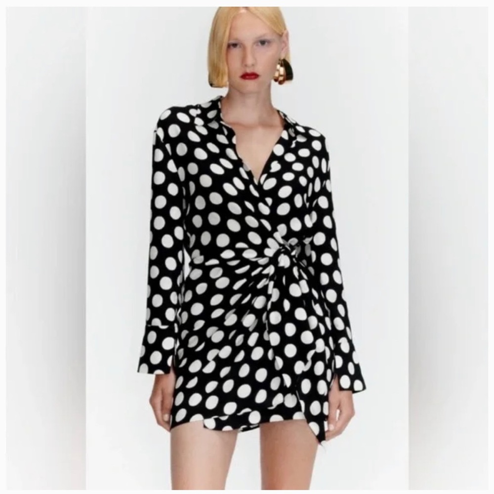 Zara wrap dress